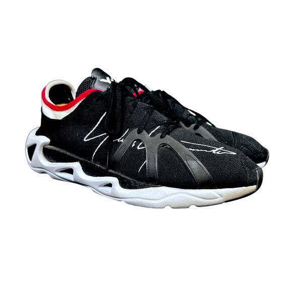 Y-3 Yohji Yamamoto Men\'s 12.5 FYW S-97 Black Scarlet Sneakers $350 Retail main image 9